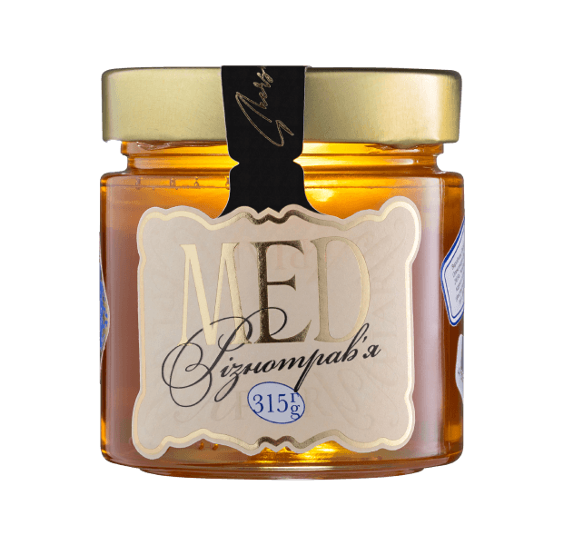 Мед різнотравʼя маленький