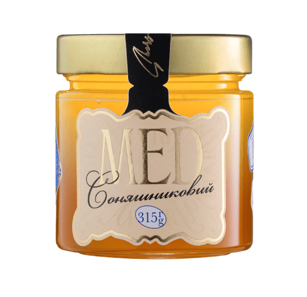 Мед соняшниковий маленький