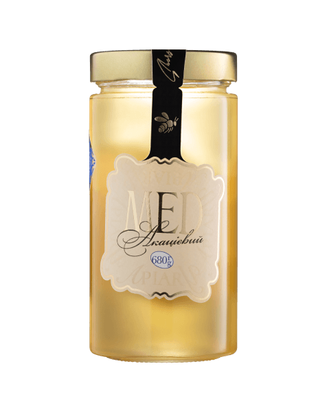 Мед акацієвий великий