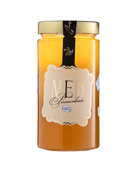 Мед ріпаковий великий