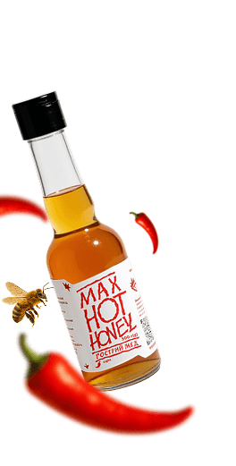 Пляшка гострого меду Max Hot Honey
