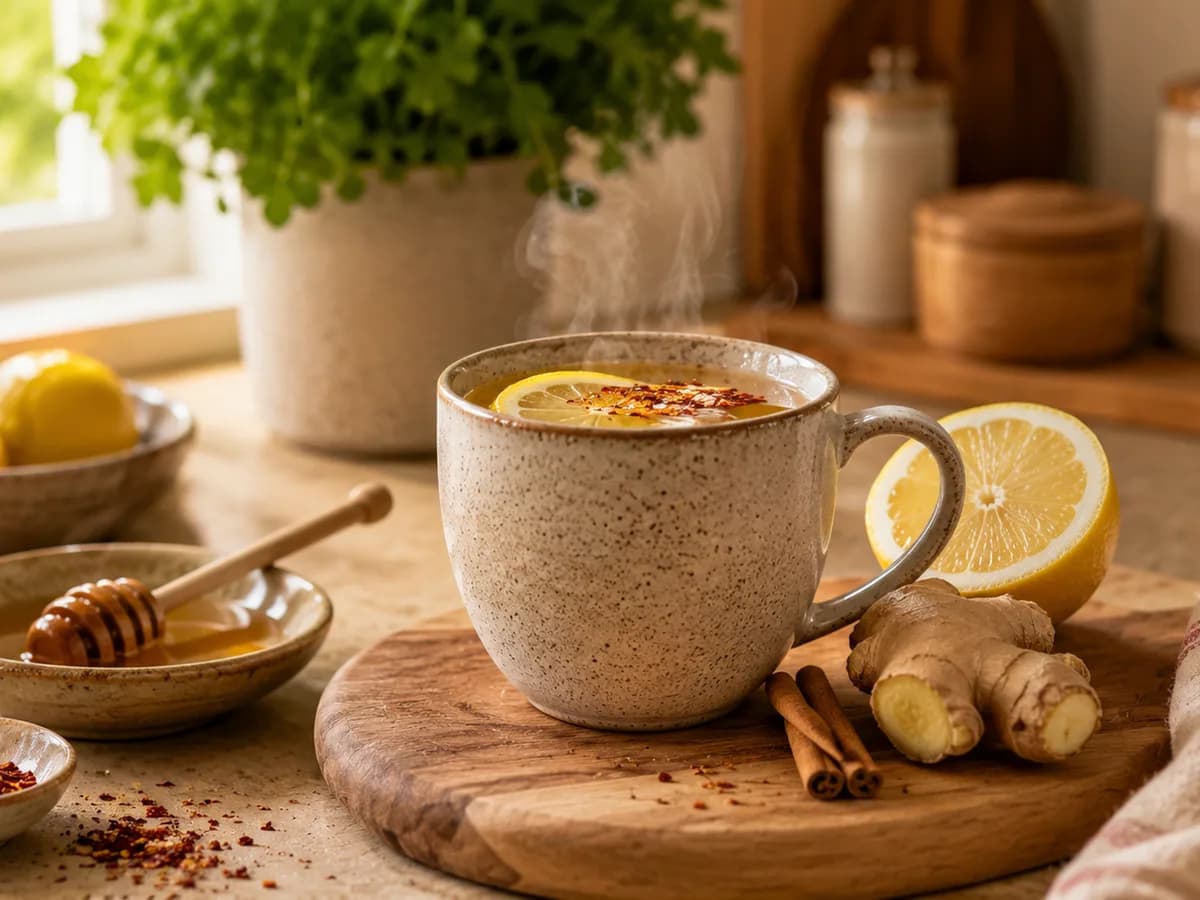 Зігріваючий напій Hot Honey Cold Remedy з імбиром