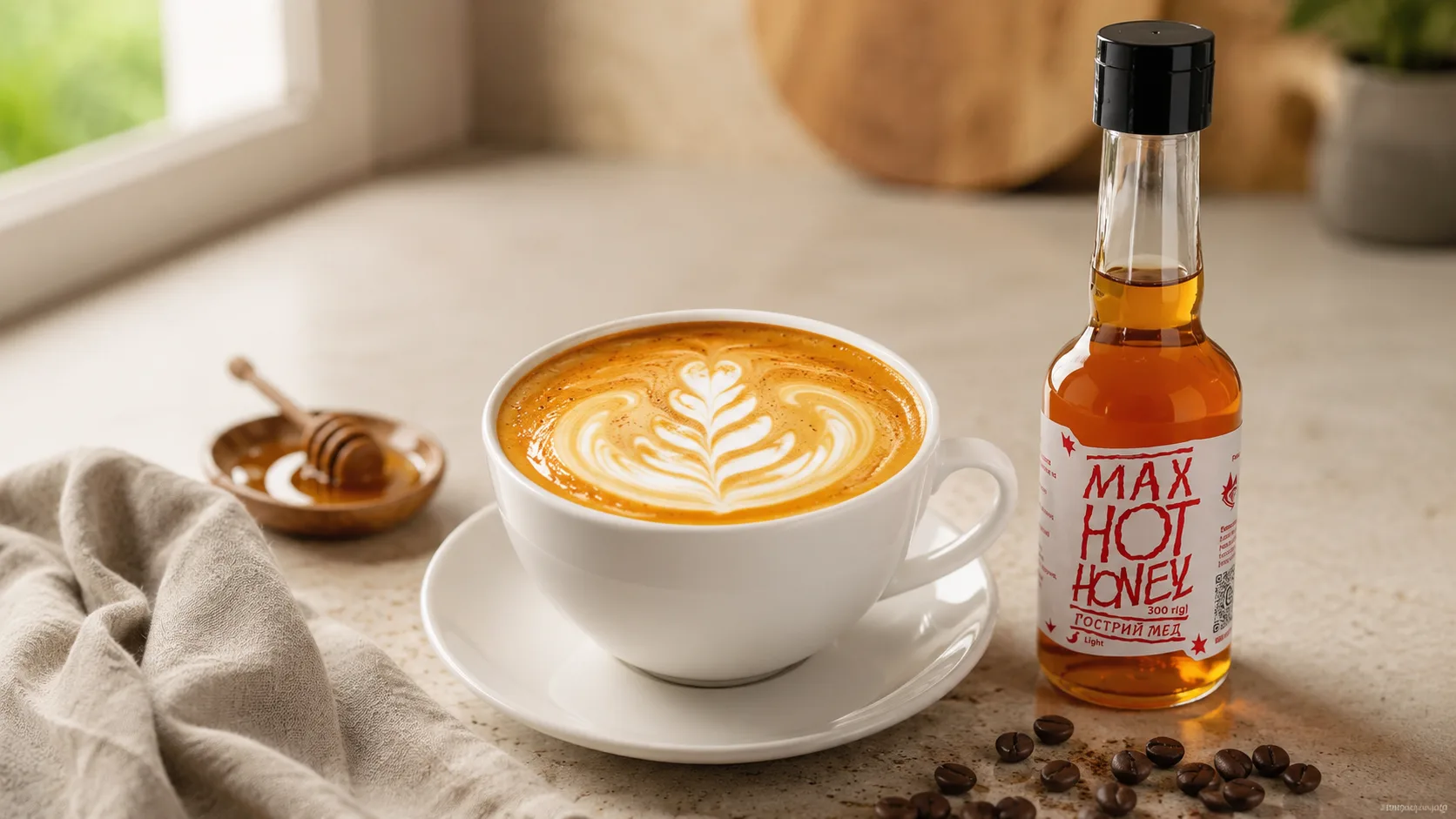 Коктейль Hot Honey Latte