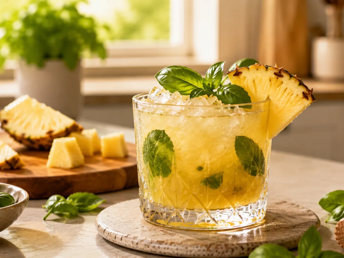 Pineapple Basil Smash